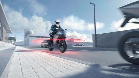 New Bosch motorcycle radar