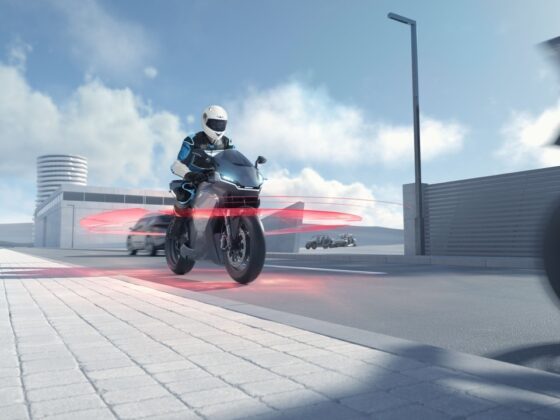 New Bosch motorcycle radar